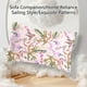 thumbnail image 4 of Funda de almohada con estampado digital de flores y satén Gonzo para niños, funda de almohada infantil con estampado digital de flores y satén, 4 of 8