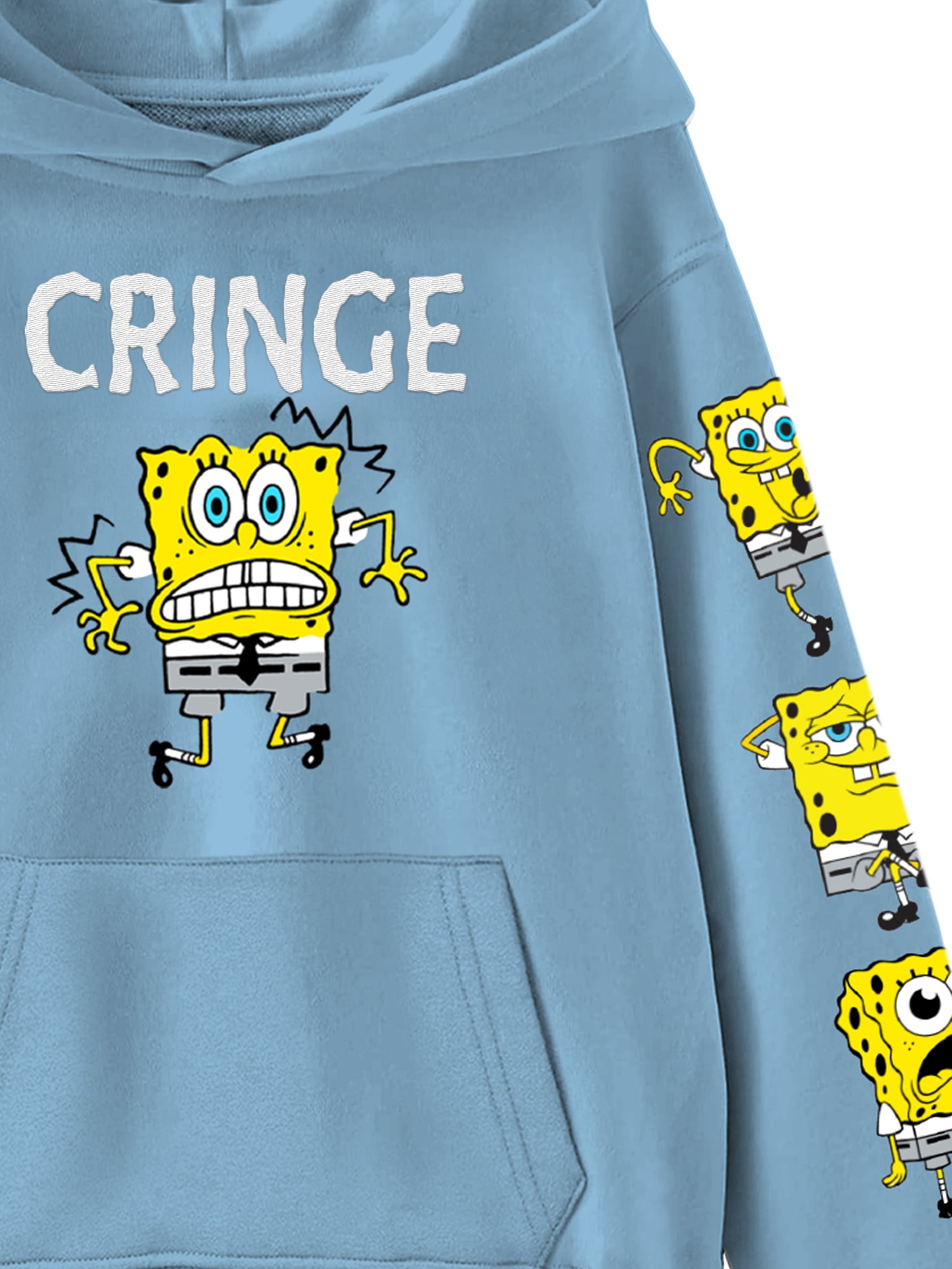 SpongeBob SquarePants, Boys' & Big Boys' Graphic Hoodie, Sizes 4-18