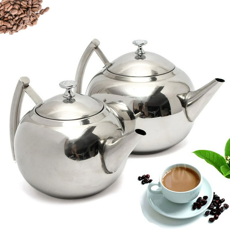 Tea Kettle Tea Pot, Stainless Steel Tea Kettles Tea Pots for Stove Top,  Large Capacity 1.5L