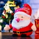thumbnail image 1 of Muñeco de Papá Noel de peluche de Navidad juguete de peluche de Navidad suave adornos navideños para dormitorio de Hotel, 1 of 7