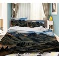 thumbnail image 3 of 3D Sky Mountain Scenic Funda nórdica Set Ropa de cama Set Funda nórdica Fundas de almohada 101, 3 of 3