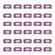 thumbnail image 1 of 30pcs Sleep Mouth Tape Breathing Training Gentle Improve Sleep Physical Ultra Thin Snoring Mouth Tape Purple, 1 of 4