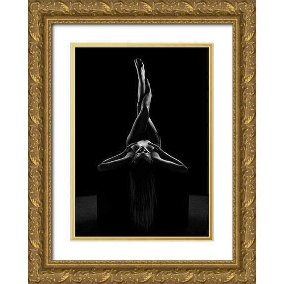Kiss, Jozef 18x24 Gold Ornate Wood Framed with Double Matting Museum Art Print Titled - Eszter