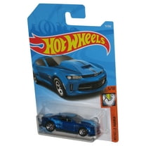 Hot Wheels Muscle Mania 5/10 (2017) Blue '18 Copo Camaro SS Toy Car 71/250