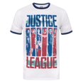 thumbnail image 1 of Justice League - Camiseta con personajes de la Liga de la Justicia para hombre (Blanco), 1 of 2