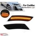 thumbnail image 3 of Full LED Bumper Amber Side Marker Turn Signal Lights for 2019+ for Cadillac XT4 XT6-, 3 of 4