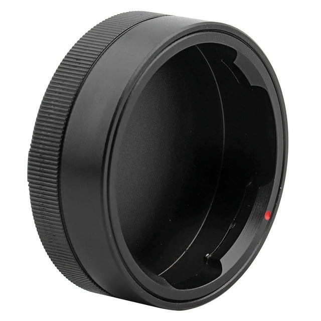 Capuchon Arrière en Métal pour Objectif de Caméra LEICA m Accessoire de Photographie Noir