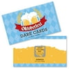 Big Dot of Happiness Oktoberfest - Beer Festival Game Scratch Off Dare Cards - 22 Count