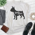 thumbnail image 2 of Bostie Mama T-shirt, Unisex Women's Shirt, Boston Terrier Owner, Best Dog Mom Gift, Heather Ash, X-Small, 2 of 6