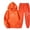 Orange, variant on Dreluolixuan Christmas Christmas Loungewear Couple Long Sleeve Hoodie Solid Sweatpants Graphic Lightweight Casual Sweatsuit