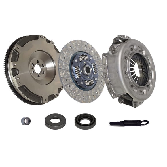 Conversion Clutch with Flywheel Kit compatible with Equator Base Premium Frontier S SE SV XE 2005-2019 2.5L 2488CC 152Cu. In. l4 GAS DOHC Naturally Aspirated (06080SMF)