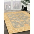 thumbnail image 2 of Ahgly Company Indoor Rectangle Abstract Yellow Oriental Area Rugs, 3' x 5', 2 of 6