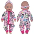 thumbnail image 3 of Pijamas aptos para muñecas de 17 pulgadas, ropa para muñecas de 43cm, novedad de 2023, 3 of 4
