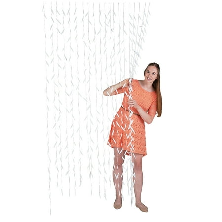 Image of Paper Leaf Curtain Backdrop
