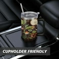 thumbnail image 7 of Mushroom 40 Oz Tumbler with Handle Lid and Straw, Stainless Steel Double Walled Vacuum Insulated Cup, Cute Anniversary Wedding Birthday Gifts Tumbler for Women Men Friends Outdoor Indoor, 7 of 7