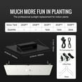 thumbnail image 7 of KFFKFF LED Grow Light Greenhouse Growing Light 400W Full Spectrum Indoor Plants, 7 of 7