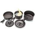 thumbnail image 1 of Portable Camping Cookware Set: Non-Stick, Lightweight & Complete Outdoor, 1 of 11