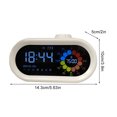thumbnail image 4 of Inteprter Reloj de escritorio digital ABS con batería incorporada para 15 días de funcionamiento continuo. Batería incorporada de 2000 mAh. Electrodomésticos, 4 of 5