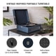 thumbnail image 2 of Tocadiscos Crosley CR8017B Bluetooth Portátil Vintage Azul Marino, 2 of 7