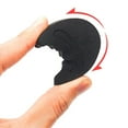 thumbnail image 3 of New Toe Inserts For Shoes 4 Pairs Shoe Inserts For Women Men Foam Toe Filler Shoe Fitters Black And Beige, 3 of 6