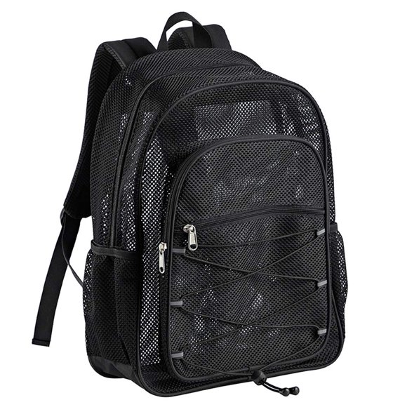Mochila COVAX Heavy Duty Mesh, transparente, para exteriores