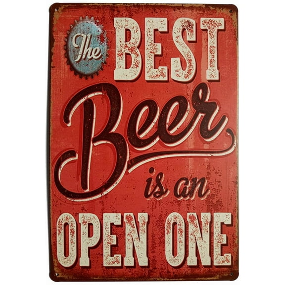 Best Beer Vintage Funny Home Decor Tin Sign Retro Metal Bar Pub Poster 8 x 12
