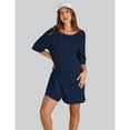 thumbnail image 3 of PUWEI Women's Casual Short Sleeve Romper Oversized Tee Athletic Jumpsuits Overalls Deep Pockets, 3 of 7