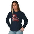 thumbnail image 5 of Betty Boop Missouri State Outline Women's Long Sleeve T Shirt Brisco Brands S, 5 of 6