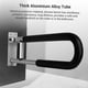 thumbnail image 2 of Bathroom Grab Bar Handle Flip-up Screw-in Toilet Safety Rail Hand Grip Home Health Care Equipment for Elderly Disabled, 2 of 5