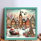 thumbnail image 2 of Hilo Algodón Ecológico Bordado Punto Cruz Impreso Navidad 11CT 50x50cm, 2 of 9