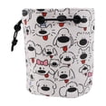 thumbnail image 4 of Bolsa de bolas de golf impresa en cachorros de graffiti bolsas con cordón portátil que transporta caricatura resistente al agua Lining suave, 4 of 8