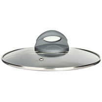 NutriChef Dutch Oven Pot Lid - See-Through Tempered Glass Lids (Works with Model: NCCW12RED)