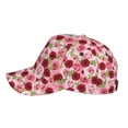thumbnail image 5 of Naloa Original Classic Low Profile Hat Men Women Baseball Cap Dad Hat Adjustable Unconstructed Rose Flowers Print Cap, 5 of 9