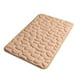 thumbnail image 2 of Billuyoard Alfombrilla de baño de Color sólido para ducha, alfombra absorbente lavable para baño, alfombrilla de baño para entrada de puerta Juegos de accesorios de baño Marrón claro 50x80cm, 2 of 6