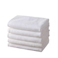 thumbnail image 1 of 10pcs Toalla de baño de la toalla de cara de color blanco de algodón para adultos Toalla de absorción de agua suave de secado rápido 30x30cm, 1 of 1