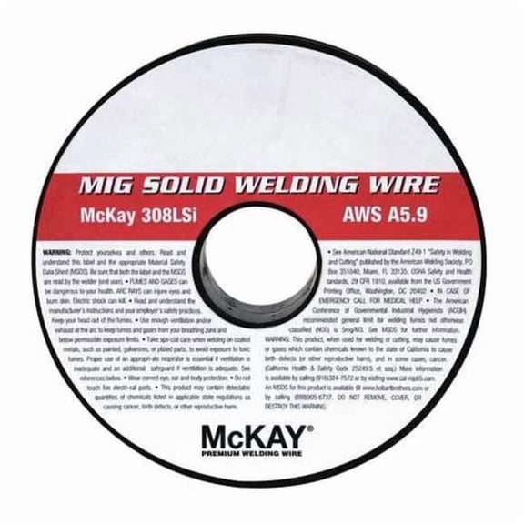 Hobart Filler Metals MIG Welding Wire 0.030" Dia., AWS ER308LSi, 10 lb. 33M415