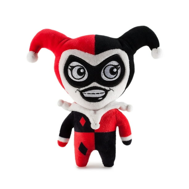 DC Comics - Peluche del Personaje Harley Quinn Classic (Rojo, Negro, Blanco)