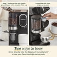 thumbnail image 5 of Cuisinart Single Serve Coffee Maker + Coffee Grinder, 48-Ounce Removable Reservoir, Black, DGB-2, 5 of 5