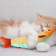 thumbnail image 5 of Juguete para gatos, juguete de pez con hierba gatera, juguete masticable para gatitos, juguete interactivo para gatos, alivia el aburrimiento, juguete de caza para gatos, divertido y, 5 of 8
