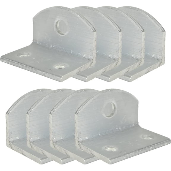 Sturdy Built (Qty 8)- Boat Trailer Aluminum Swivel Top Angle to Mount Bunk Bracket Boards