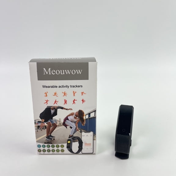 Meouwow Wearable activity trackers,Fitness Tracker, Step Tracker Sport Bracelet Pedometer Calories Smartwatch Women, Step Counter with Sleep Tracking for Men