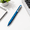 Aegean-Twist, variant on Brass Twist Mini EDC Refillable Metal Gel Ink Pen, 0.7mm Fine Point