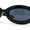 All Black, variant on Trendy Thick Plastic Exaggerated Oval 90s Sport Sunglasses All Black
