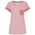 thumbnail image 1 of Lazy Jacks Womens Striped Roll Sleeve T-Shirt, 1 of 4