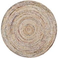 thumbnail image 4 of SAFAVIEH Cape Cod Miah Geometric Area Rug, Beige/Multi, 4' x 4' Round, 4 of 4
