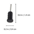 thumbnail image 2 of TABLZONE 20Pares Tapones Antipolvo Para Auriculares Y Puerto Tipo C Negro Protección Ideal, 2 of 8