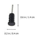 thumbnail image 4 of 20 pares de fundas protectoras antipolvo tipo C Tapones protectores de tapones para auriculares, 4 of 5