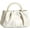White, variant on Evening Purse Women Small Pearl Handbags Soft Leather Ruched Bag Wedding Bridal Clutch Party Prom Crossbody Purses