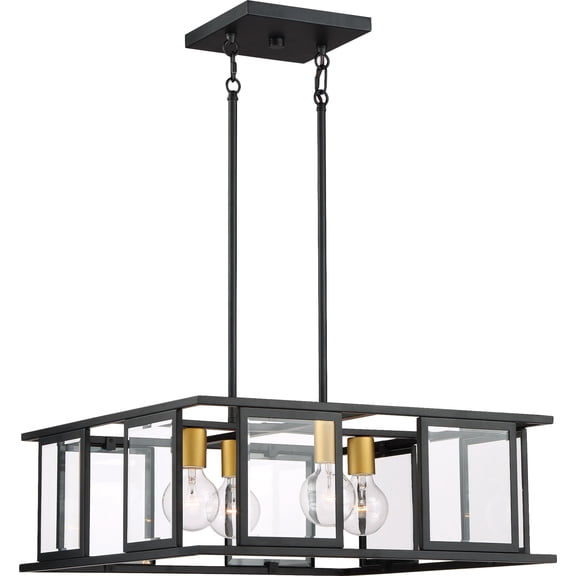 Nuvo Lighting - Payne-4 Light Pendant in Traditional Style-22 Inches Wide by 8