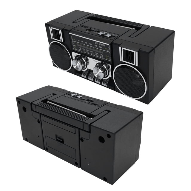 Portable AM FM Radio with , Dual 5W Speakers Built in Battery, for Indoor Outdoor Emergency Use